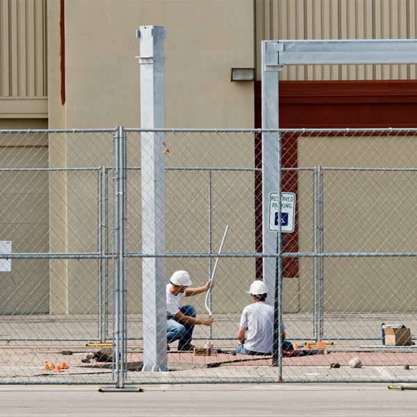 how long can i lease the temporary fence for my building site or event in Pacific Palisades CA